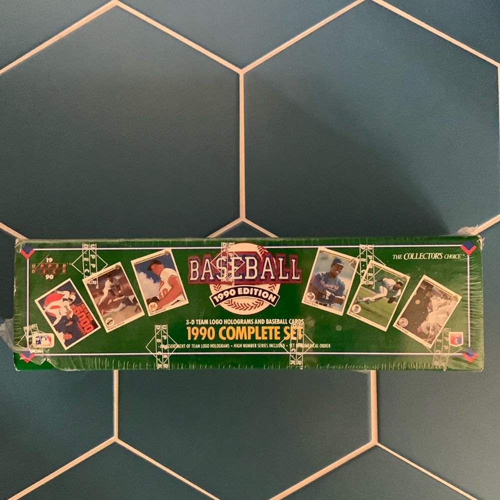 Key 1990 Upper Deck Cards Un opened Completed set: factory sealed